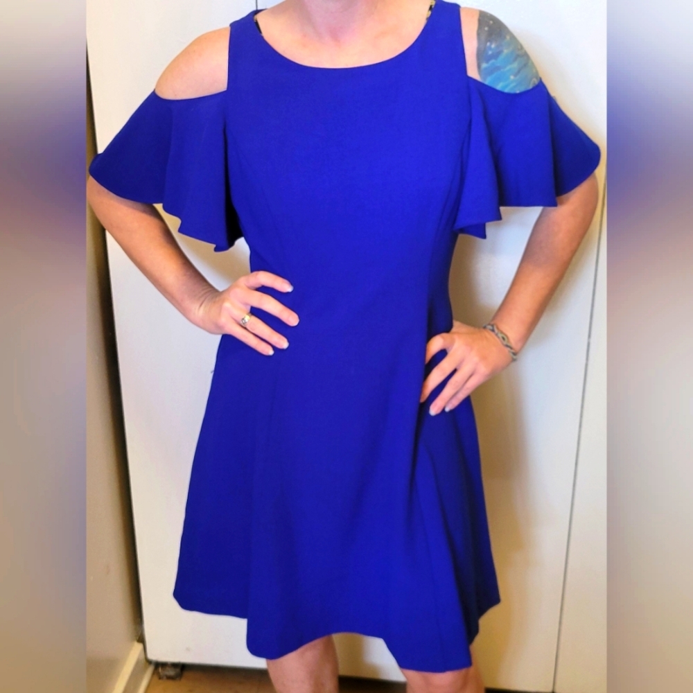 Eliza J Royal Blue Size 8 dress